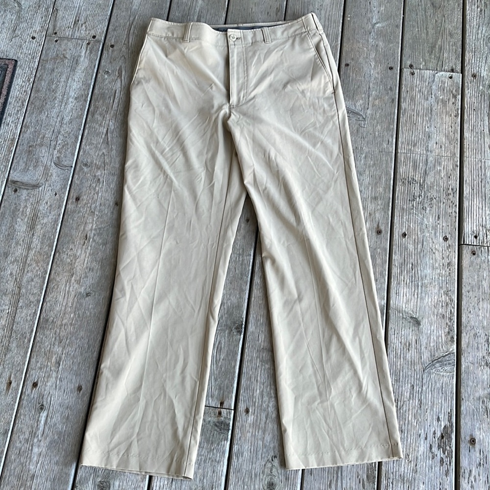 Mens Ben Hogan golf pant. Tan/Khaki 32w 30L